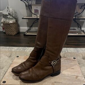 Michael Kors Brown Heeled Boots